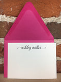 Personalized Notecards - Ashley Miller