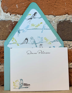 Personalized Notecards - Diana Peterson Birds
