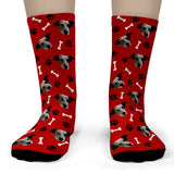 Dog Socks 2E Red