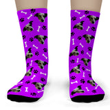 Dog Socks 2K Purple