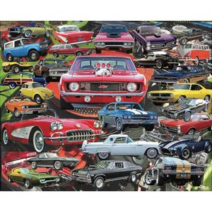 Favorite Cars - 1000 Piece Puzzle