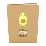 Gonna Avo Baby Lovepop Pop-up Greeting Card - stamps included