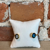 Moonglow Lunar Dyad Cuff in Gold