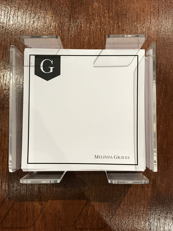 Personalized Memo Cubes - Melinda Graves