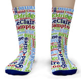 Child Crew Socks Front View