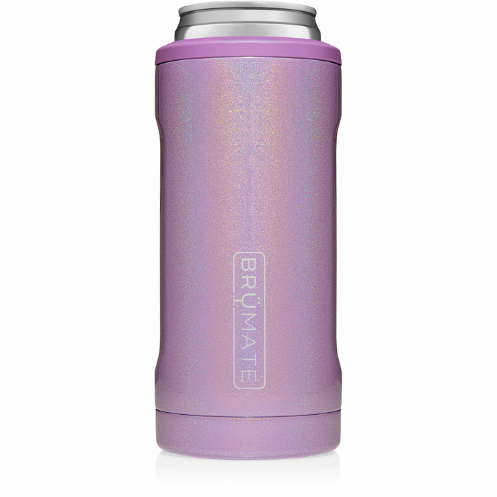 BruMate Winesulator | 25 oz Wine Canteen - Glitter Violet