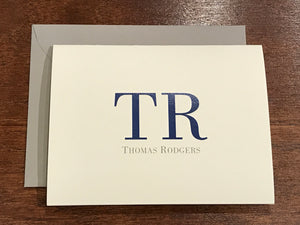 Personalized Notecards - Thomas Rodgers