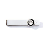 Moonglow Tie Bar in Stainless Steel