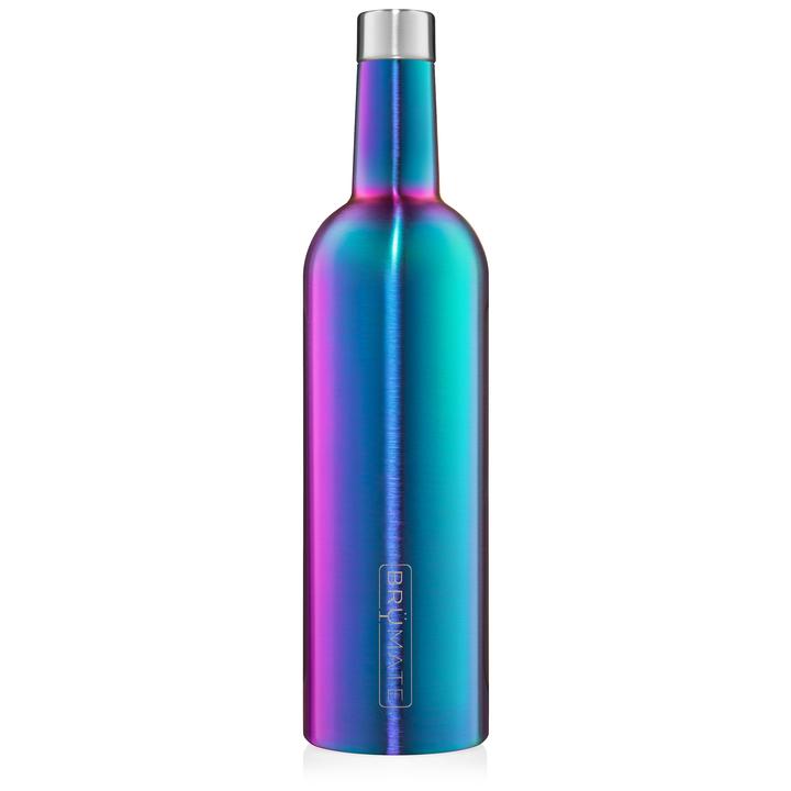 BRUMATE WINE TUMBLER - GLITTER RAINBOW